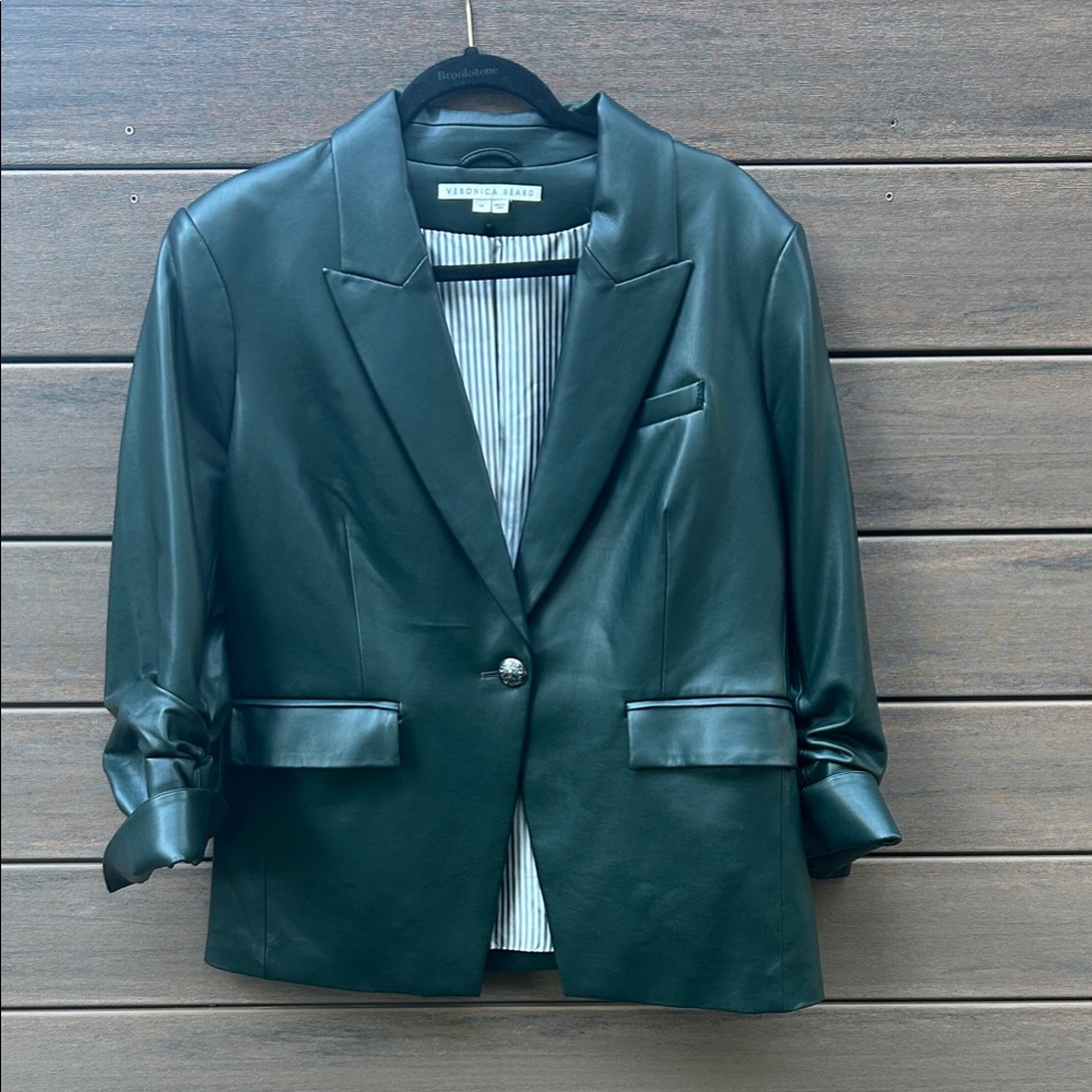 Veronica Beard Women's Dark Green Dickey Jackey